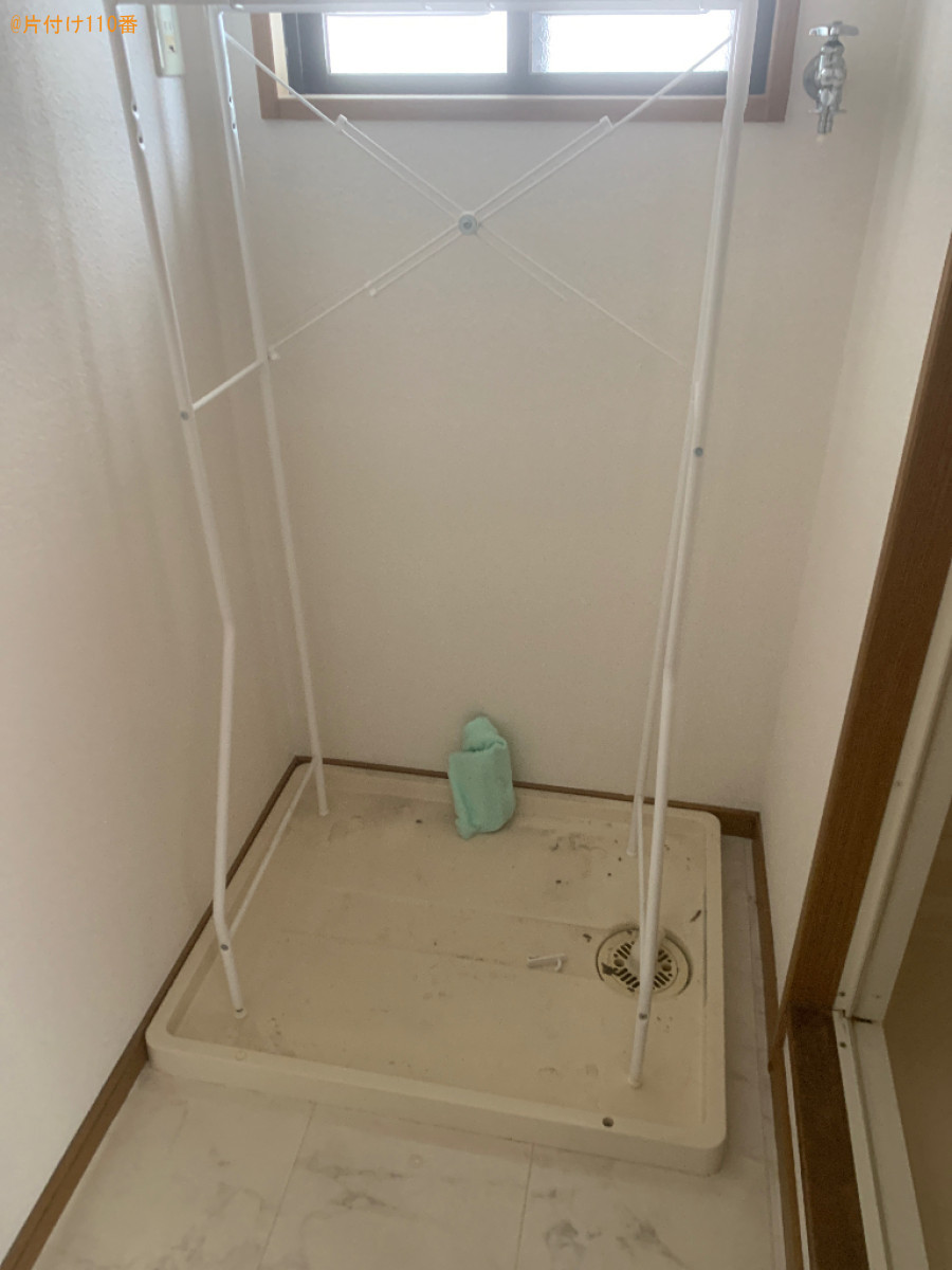 【福岡市東区】マットレス付きシングルベッド、冷蔵庫、洗濯機の回収