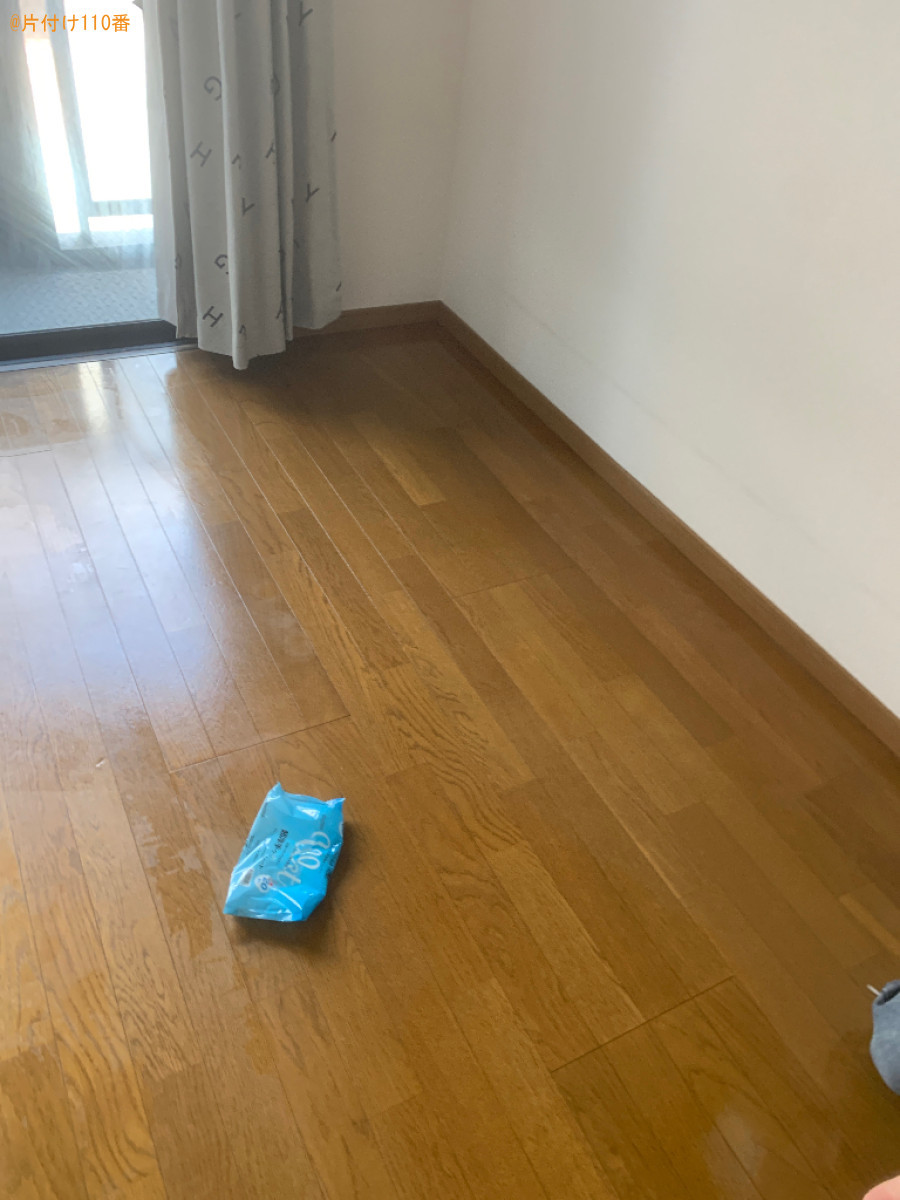 【福岡市東区】マットレス付きシングルベッド、冷蔵庫、洗濯機の回収