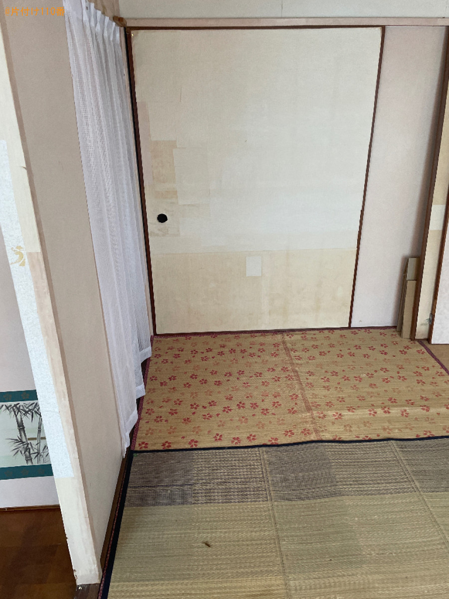 【宇治市大久保町】四人用ダイニングテーブル、衣装ケース等の回収