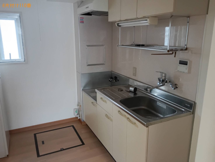 【青森市】空き家マンション（1LDK～2DK）のクリーニング