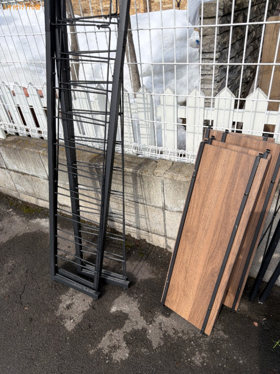 【青森市】ラックの回収・処分ご依頼　お客様の声
