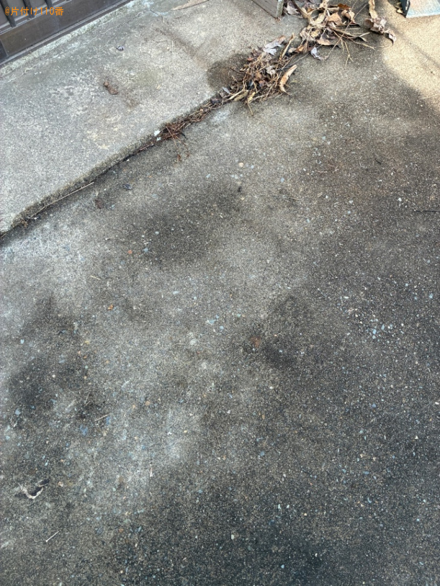 【北上市和賀町】本棚、テーブル等の回収・処分ご依頼　お客様の声