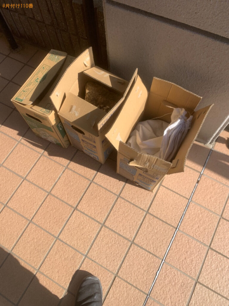 【福岡市東区】小石、砂利の回収・処分ご依頼　お客様の声