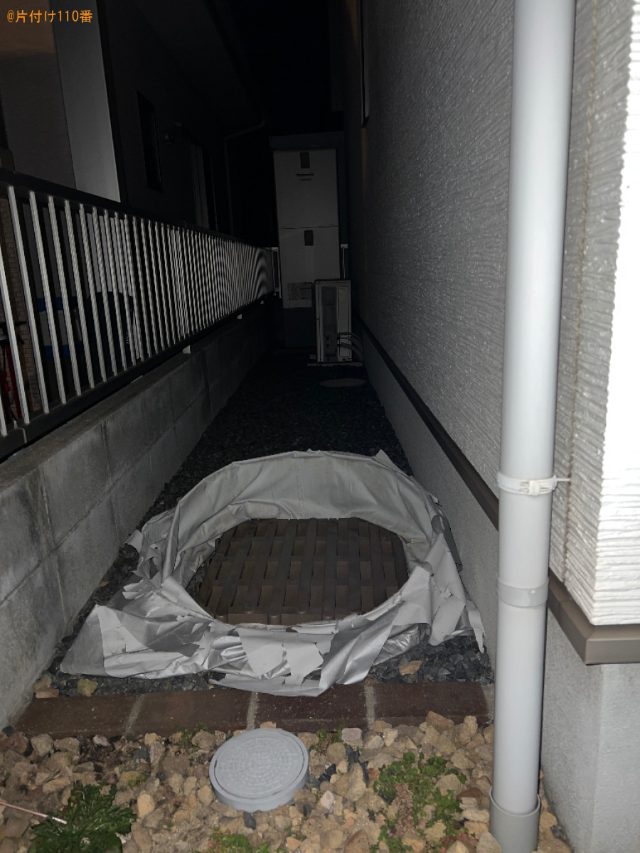 【岡山市南区】マットレス付きダブルベッド、電子ピアノ等の回収