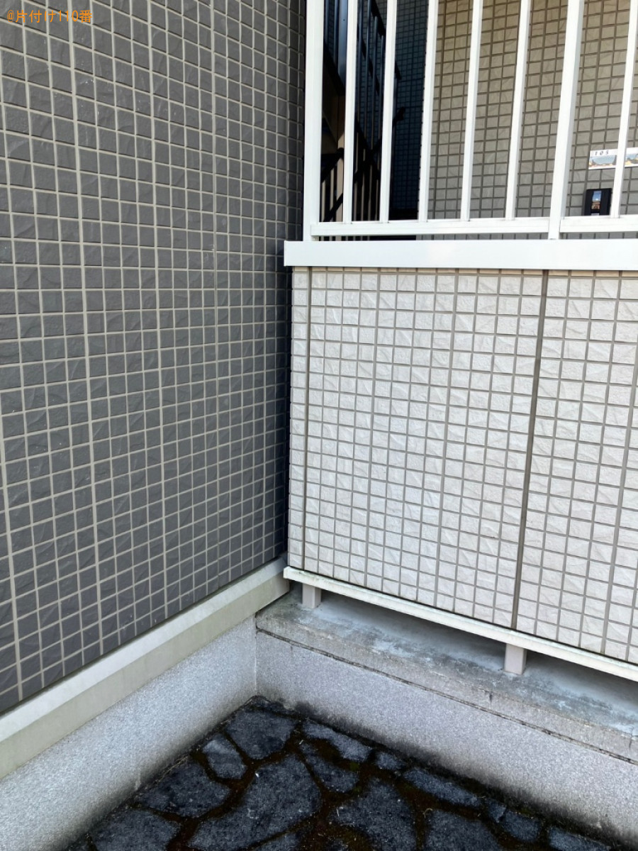 【甲府市】シングルベッドマットレスの回収・処分ご依頼　お客様の声