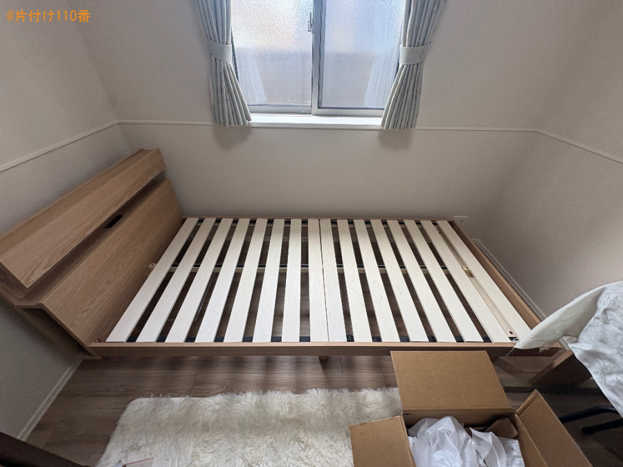 【杉並区】シングルベットの組み立て作業ご依頼　お客様の声