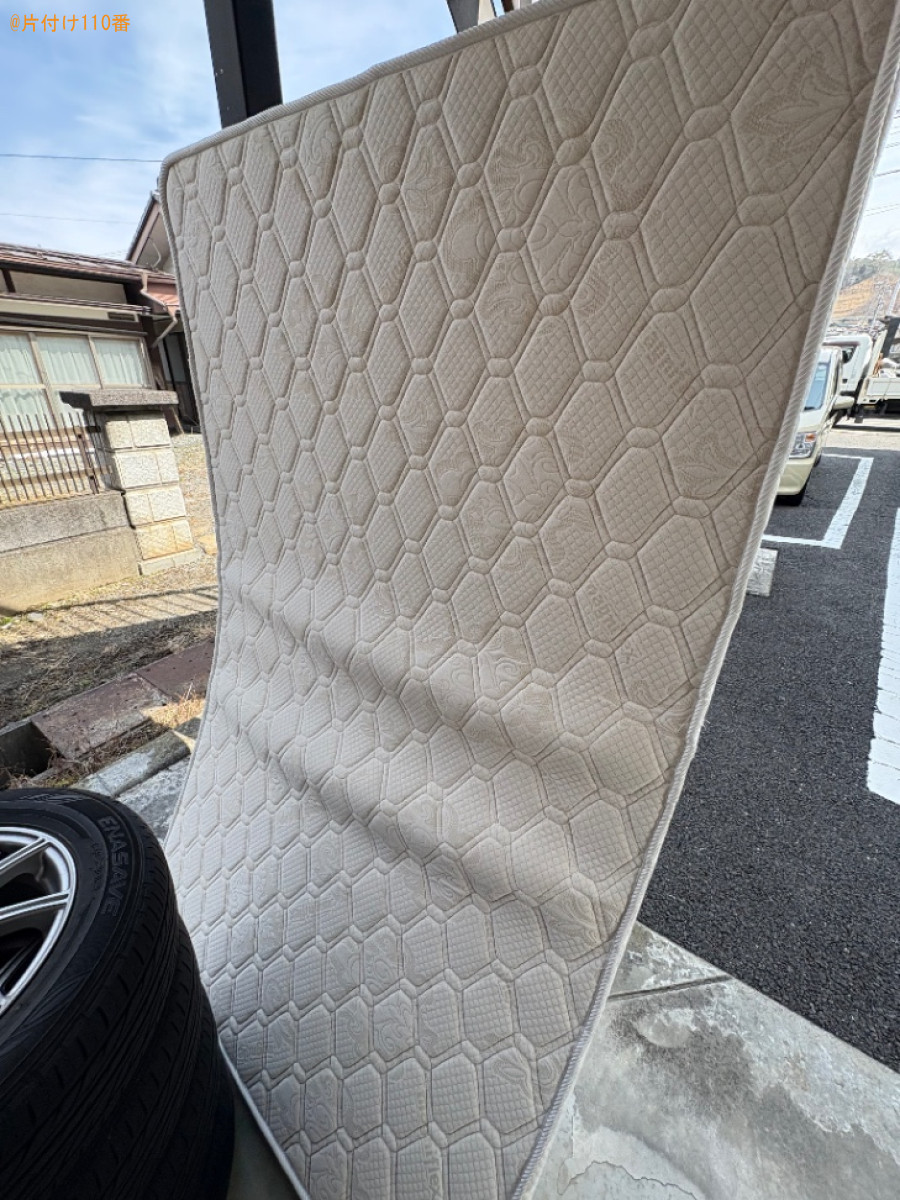 【上伊那郡辰野町】セミダブルマットレスの回収・処分ご依頼