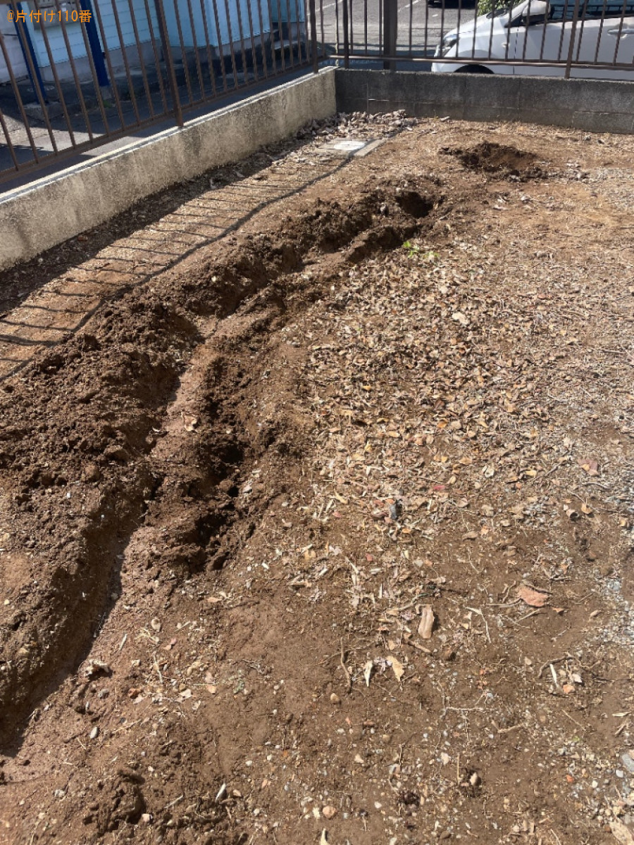 【静岡市駿河区】庭石、枝木の回収・処分ご依頼　お客様の声