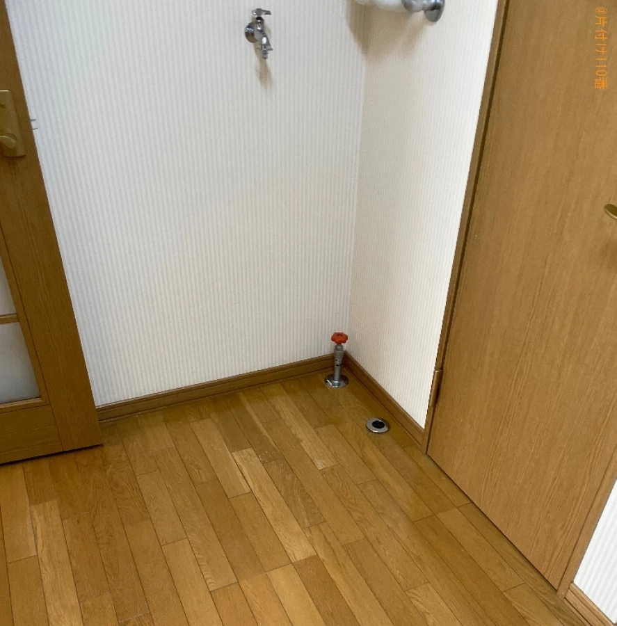 【弘前市桜林町】マットレス付きシングルベッド、冷蔵庫等の回収