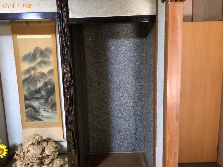 【行橋市】仏壇の回収・処分ご依頼　お客様の声