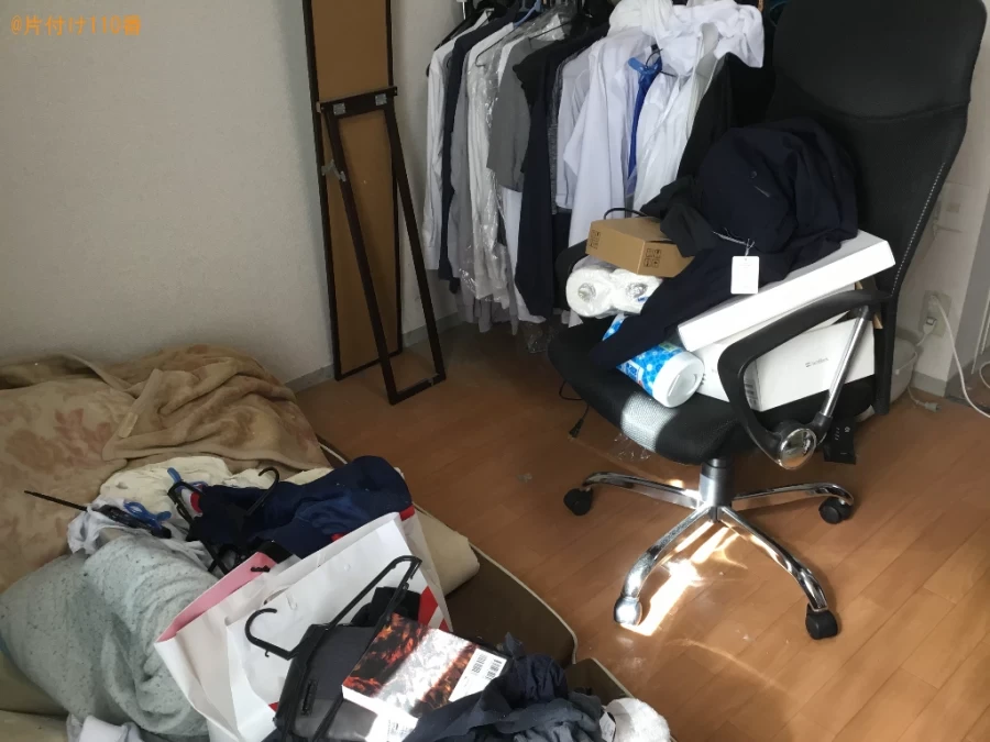 【伊丹市】ゴミ屋敷状態になっている1Kの部屋の片付け作業ご依頼