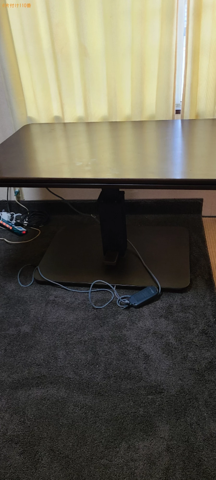 【下関市彦島本村町】こたつ、洗濯機、冷蔵庫、食器棚等の回収・処分