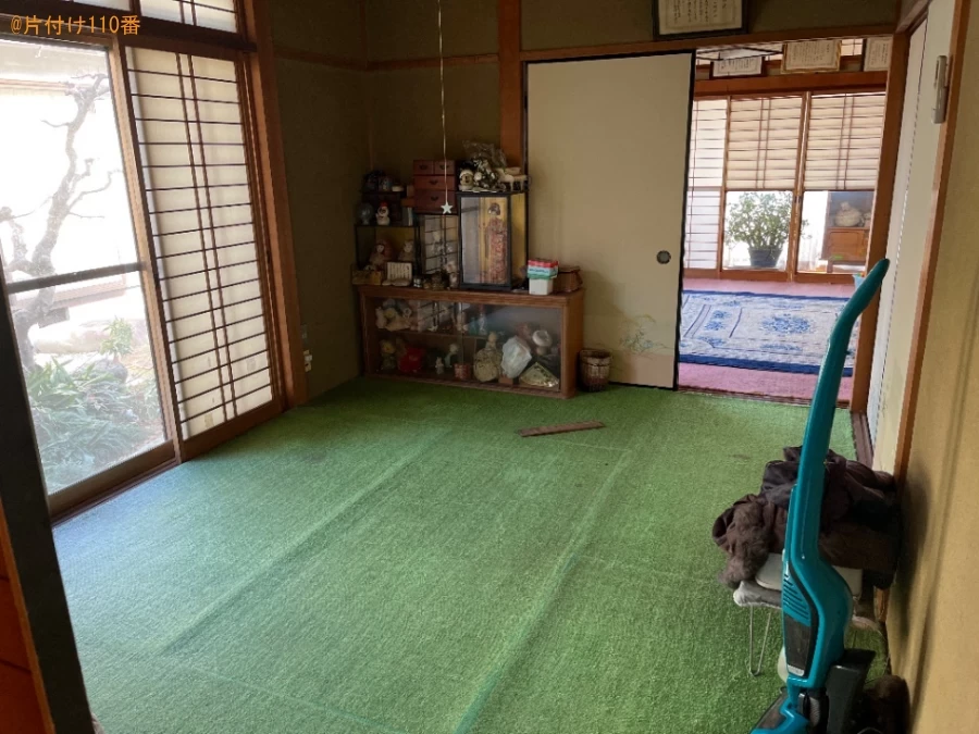 【彦根市上稲葉町】タンス、ローテーブル、クローゼット等の回収