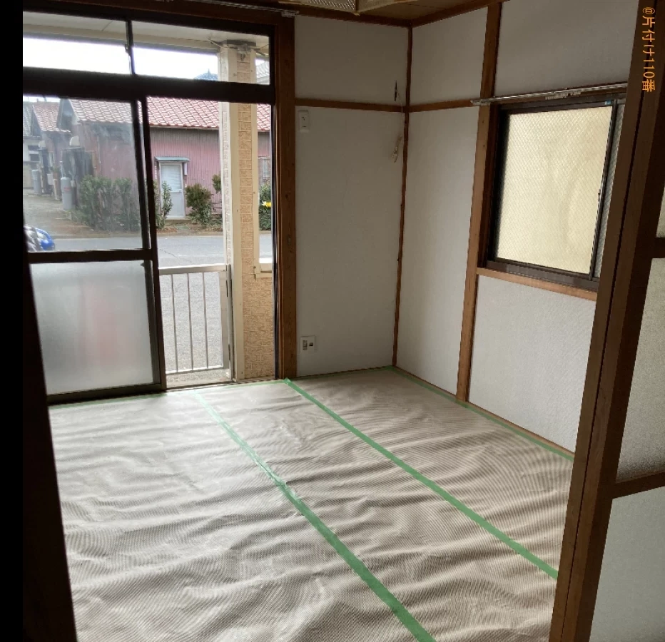 【前橋市広瀬町】3DK空部屋のルームクリーニングご依頼