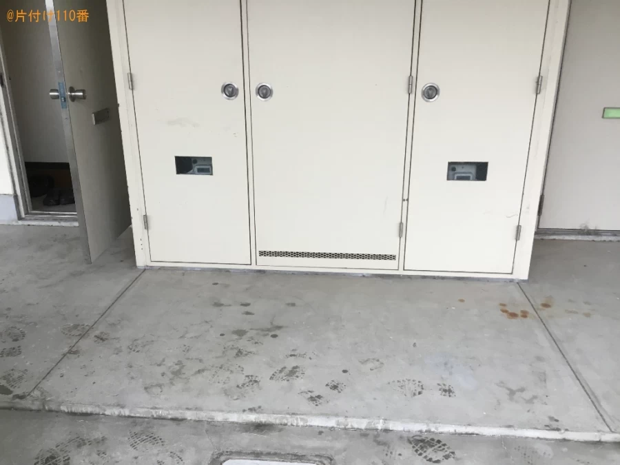 【池田市】マットレス付きシングルベッド、冷蔵庫、洗濯機等の回収