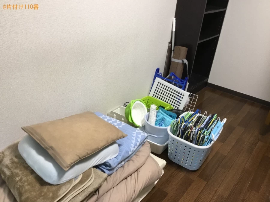 【池田市】マットレス付きシングルベッド、冷蔵庫、洗濯機等の回収