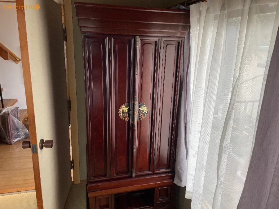 【大津市】仏壇の回収・処分ご依頼　お客様の声