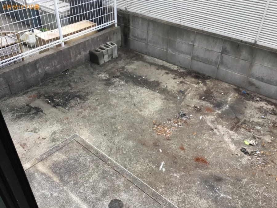 【芦屋市西蔵町】本棚、物置、収納ケース、スーツケース等の回収