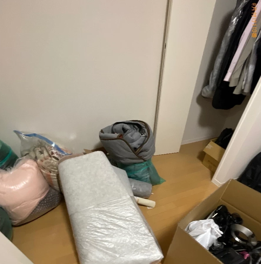 【弘前市】ハンガーラック、ソファベッド、テレビ、自転車等の回収