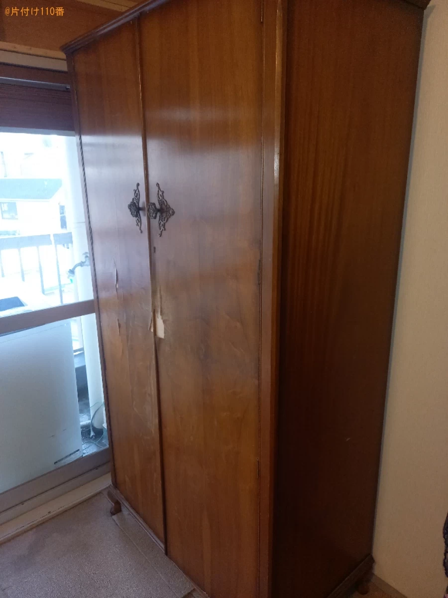 【中野区】シングルベッドマットレス、タンス、洗濯機等の回収・処分