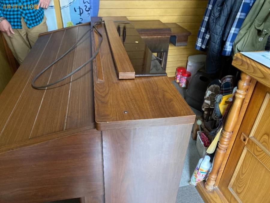【草津市】エレクトーン、ミシン台の回収・処分ご依頼 お客様の声