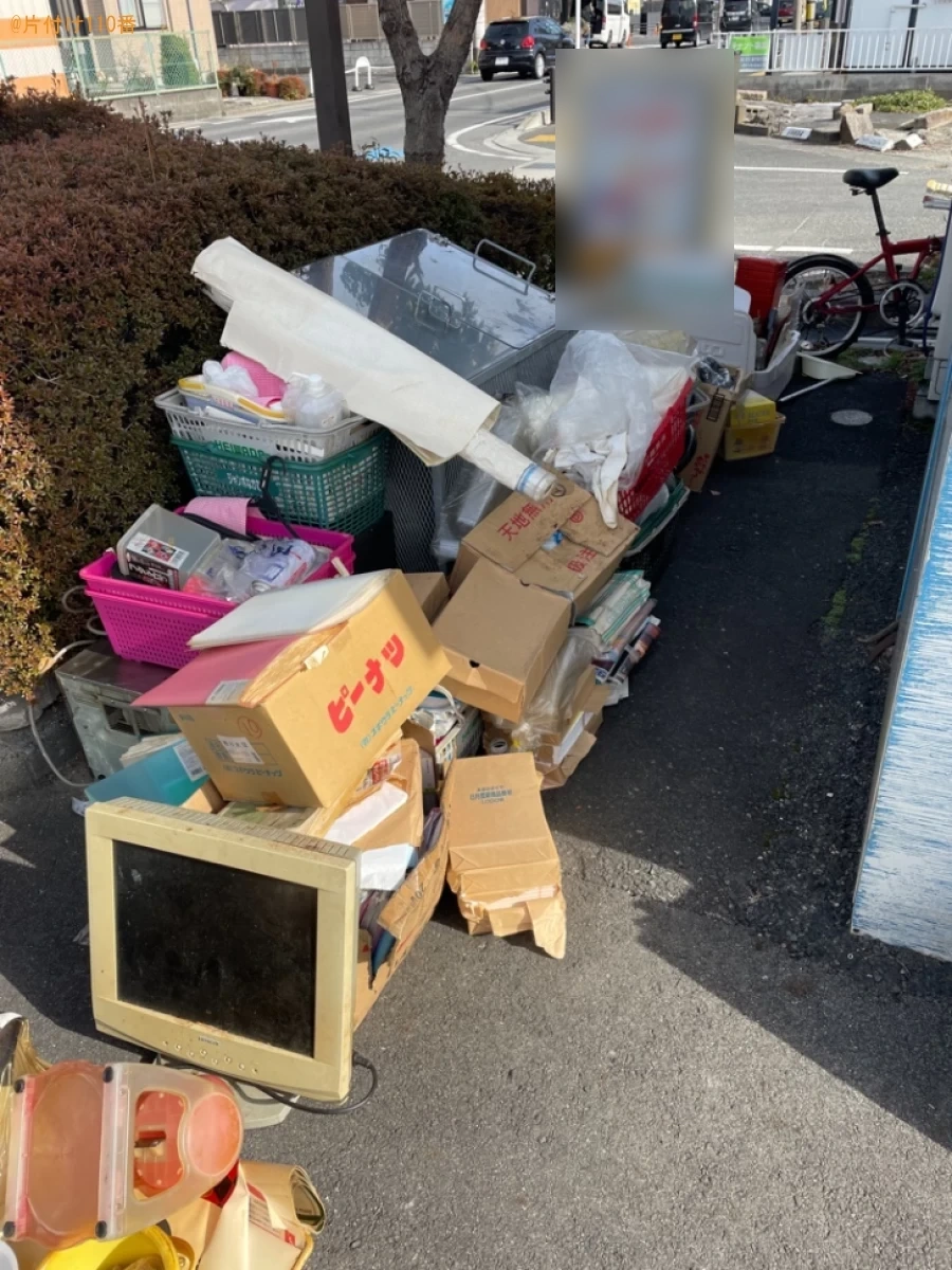 【守山市】電子レンジ、照明器具、炊飯器、ラック、かご等の回収