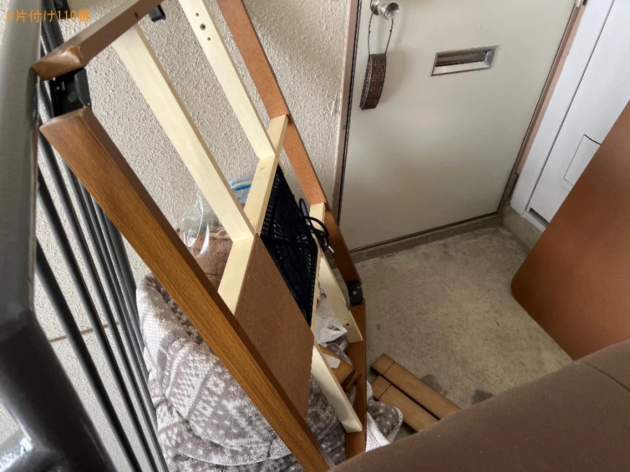 【南丹市園部町】ソファーベッド、こたつ、布団の回収・処分ご依頼