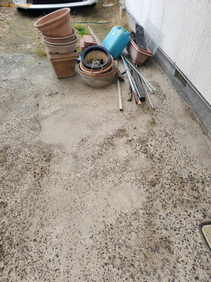 【岡山市中区】四人掛けソファー、ローテーブル、小型家電等の回収