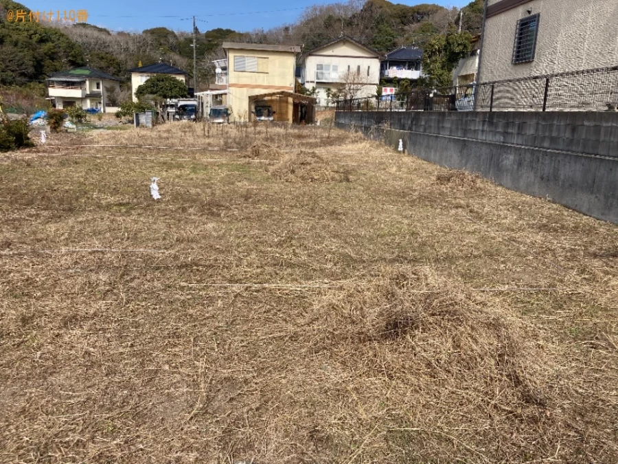 【宇部市】刈った草の回収・処分ご依頼　お客様の声