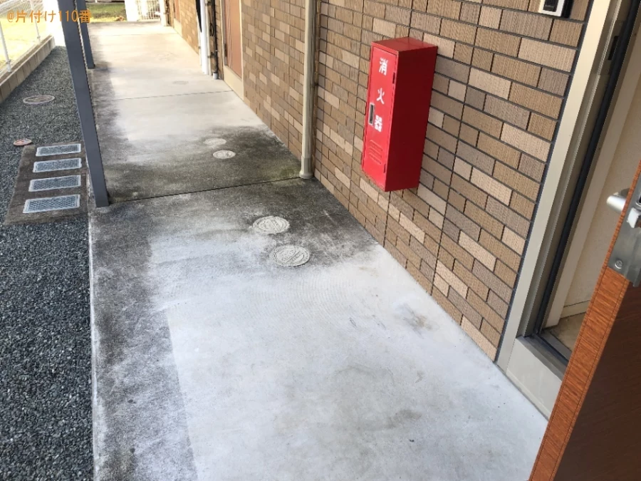 【山口市】シングルベッド、冷蔵庫、洗濯機、本棚、こたつ等の回収