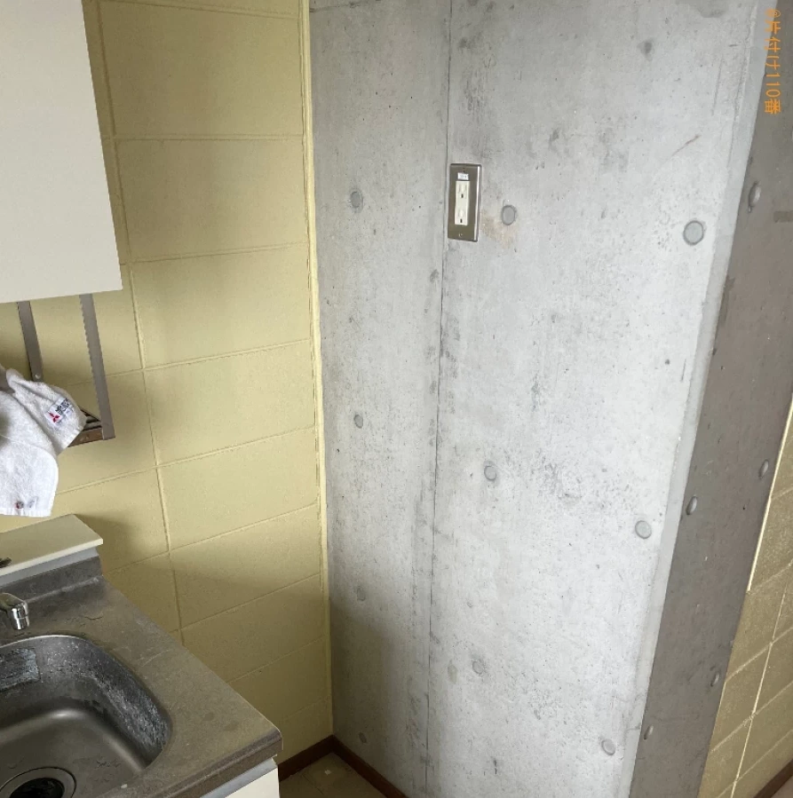 【中頭郡西原町】冷蔵庫、本棚、電子レンジ、スチールラック等の回収