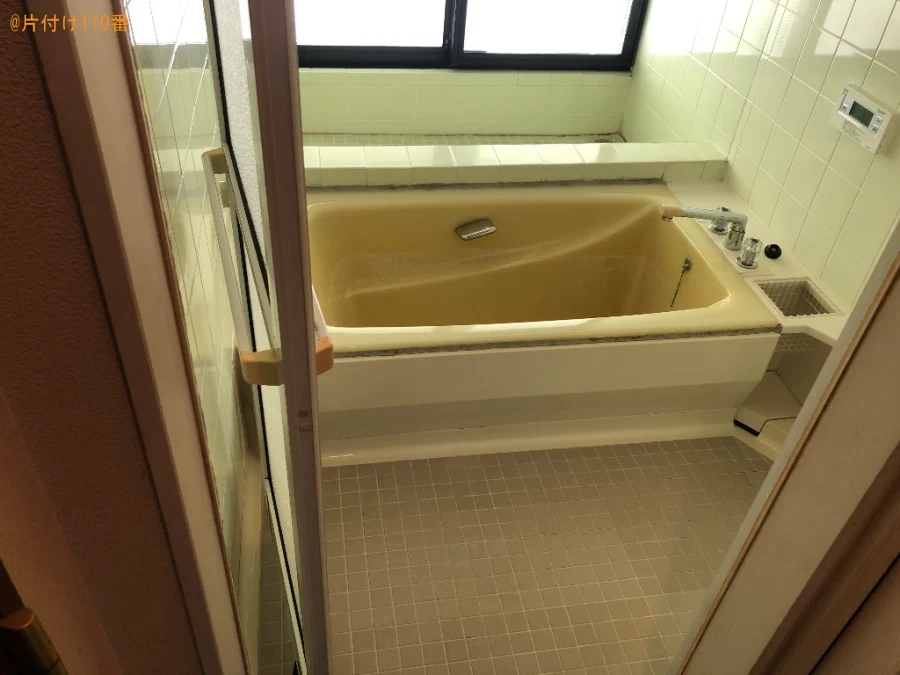 【静岡市駿河区】浴室・浴槽・浴槽エプロン内部クリーニングご依頼