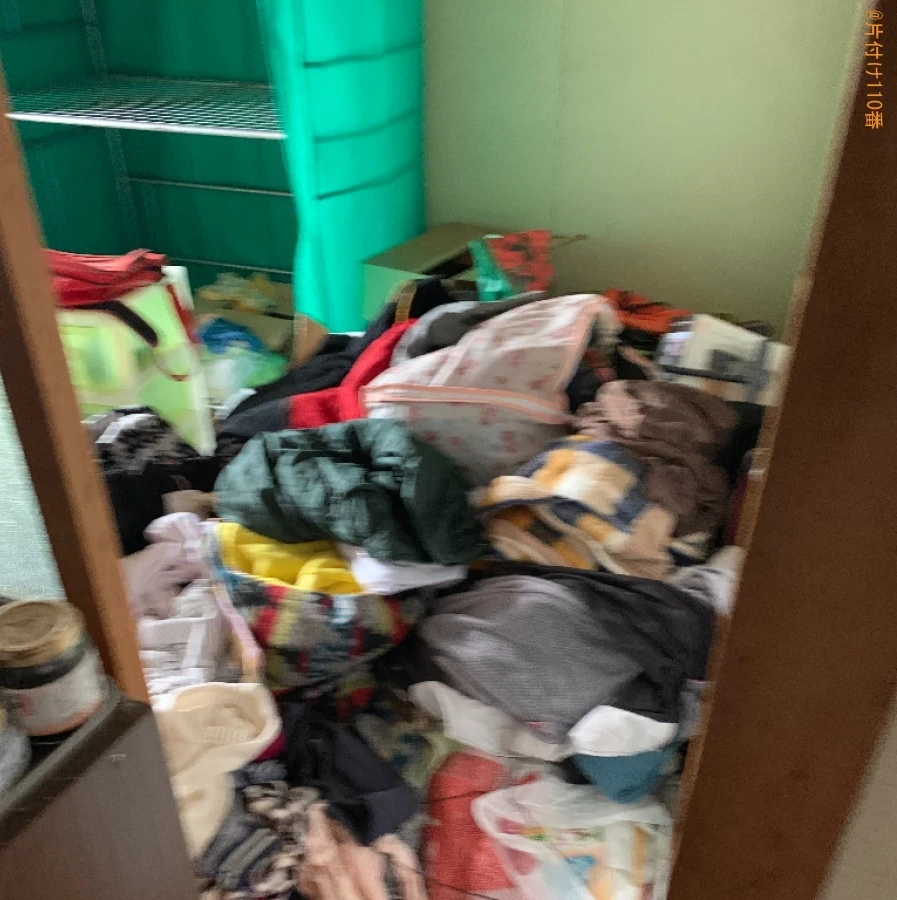 【玖珠郡玖珠町】家財一式の回収・処分ご依頼　お客様の声