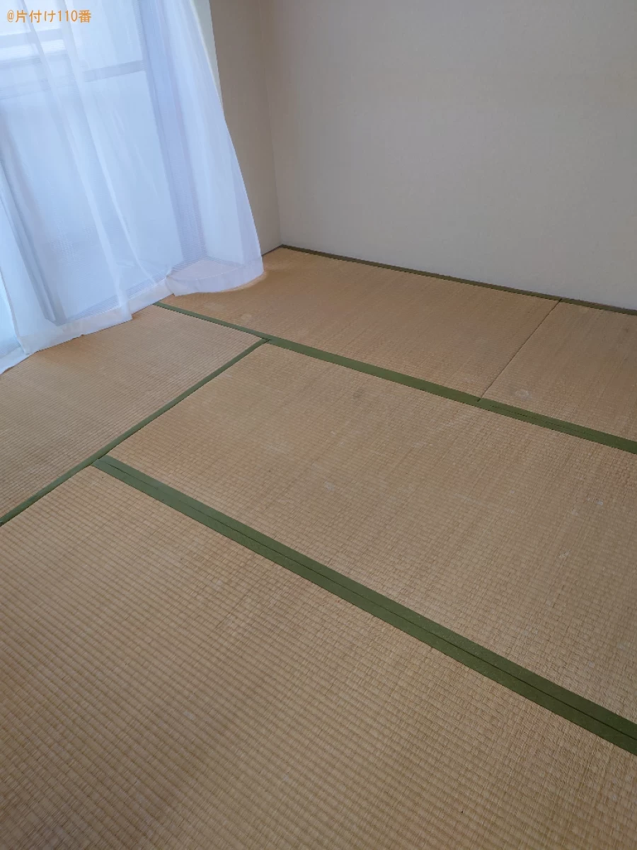 【松山市柳井町】二人掛けソファー、ローテーブル、テレビ台等の回収