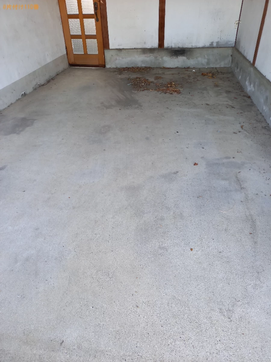 【高松市飯田町】テレビ、折り畳みベッド、食器、ガスコンロ等の回収