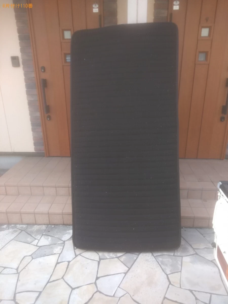 【松山市】シングルベッドマットレスの回収・処分ご依頼　お客様の声