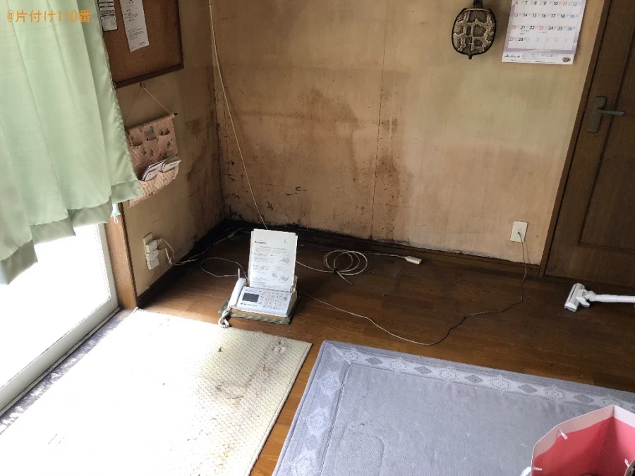 【周南市】マッサージチェア、ストーブ、二人掛けソファー等の回収