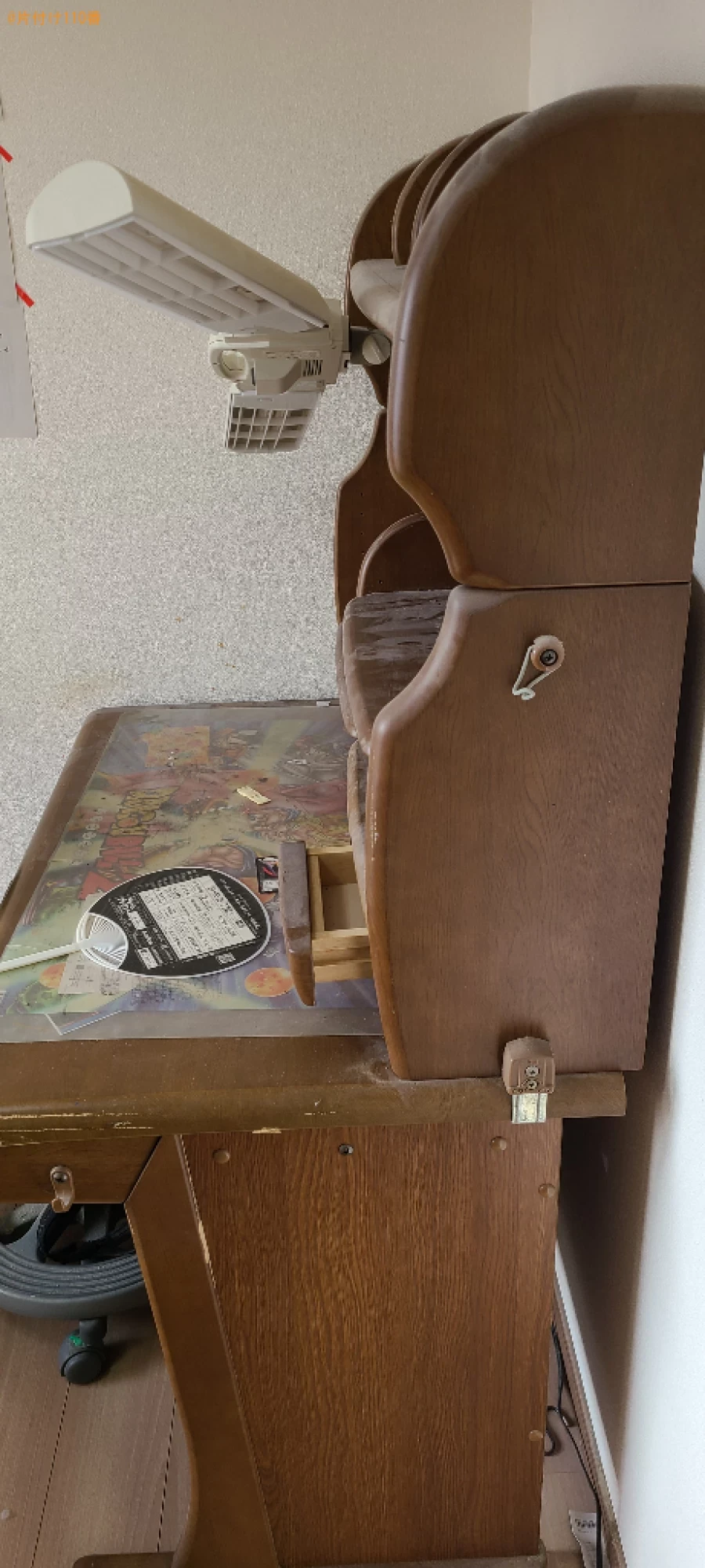 【下関市綾羅木本町】学習机、椅子の回収・処分ご依頼　お客様の声