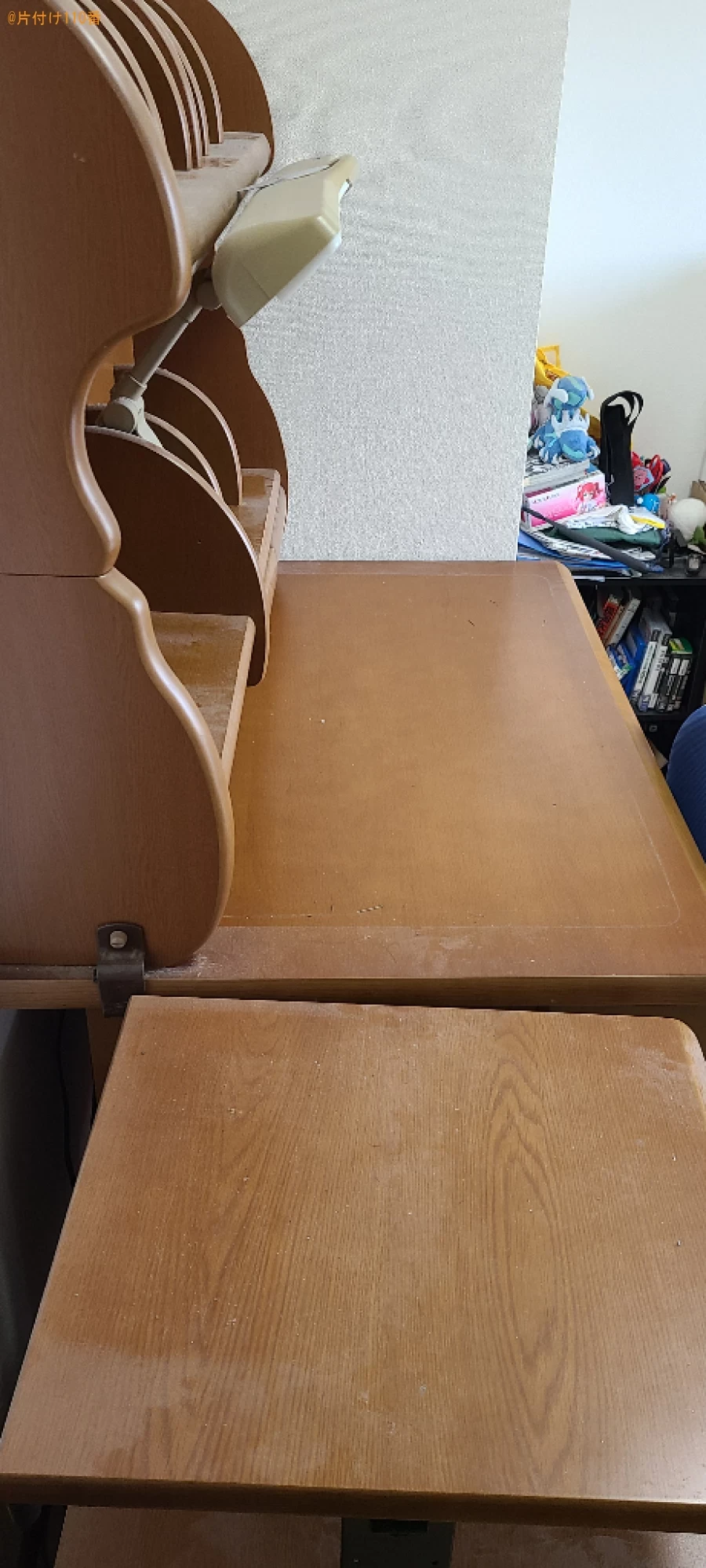 【下関市綾羅木本町】学習机、椅子の回収・処分ご依頼　お客様の声