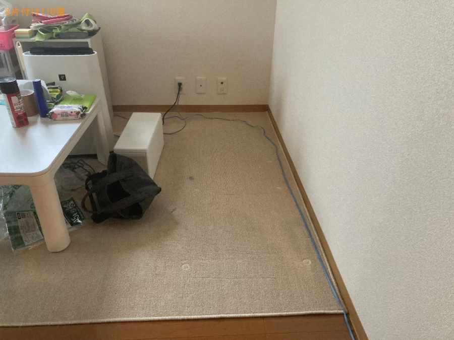 【一関市】テレビ、椅子、テレビボード、L字型のデスク等の回収