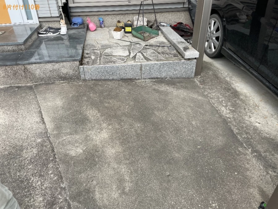 【栗東市】ドラム式洗濯機の回収・処分ご依頼　お客様の声