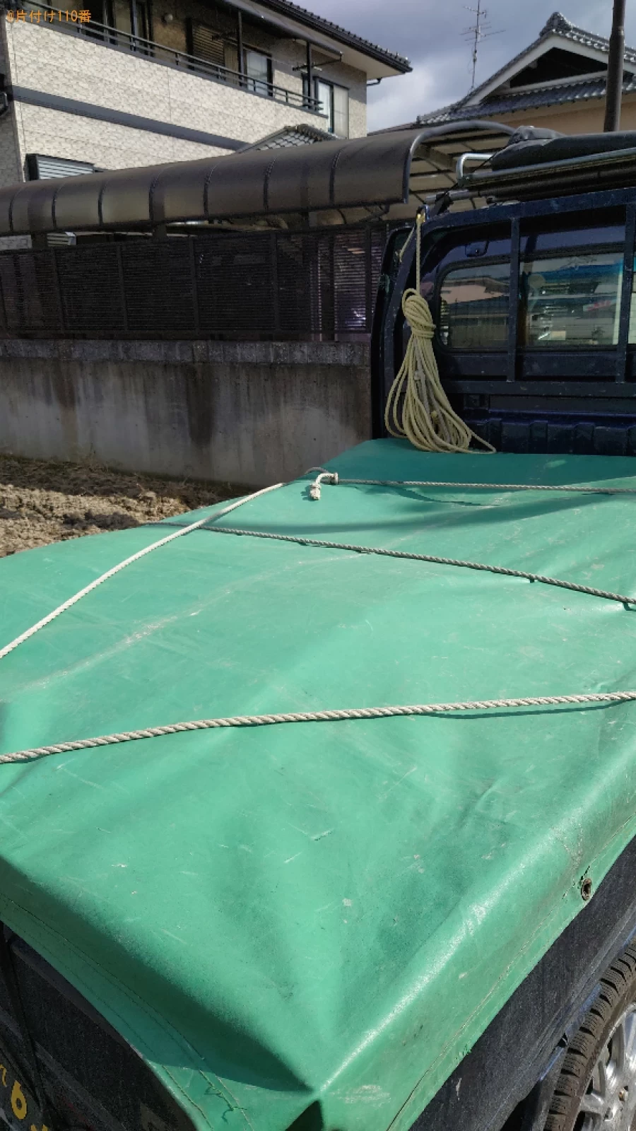 【奈良市南紀寺町】マットレス付きシングルベッドの回収・処分ご依頼