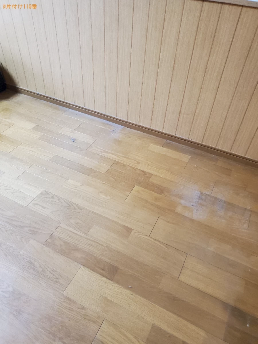 【岡山市北区】PCデスク、洗濯機、掃除機、物干し竿等の回収・処分