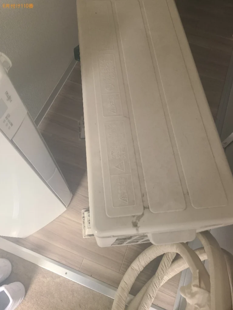 【徳島市川内町】家庭用エアコンの回収・処分ご依頼　お客様の声