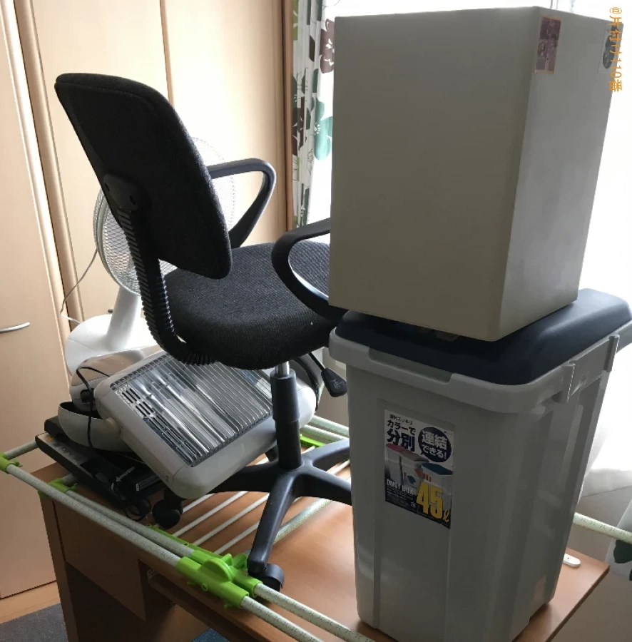 【山形市】冷蔵庫、洗濯機、マットレス付きシングルベッド等の回収