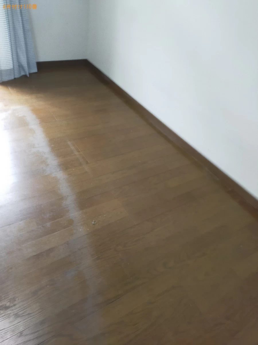 【総社市】マットレス付きシングルベッドの回収・処分ご依頼