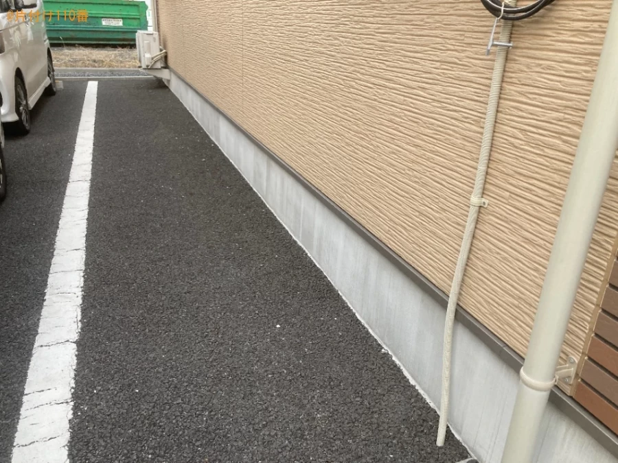 【一関市花泉町】マットレス付きダブルベッドの回収・処分ご依頼