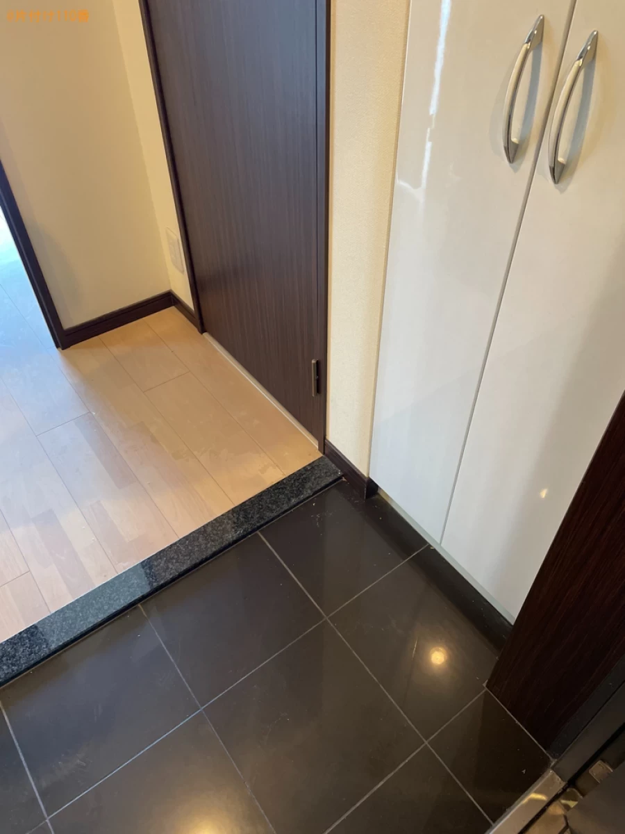 【京都市上京区】ハンガーラック、掃除用具の回収・処分ご依頼