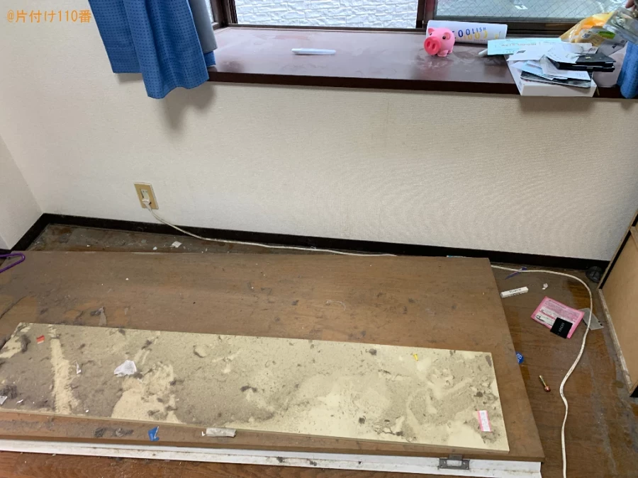 【福岡市城南区】マットレス付きシングルベッド、洗濯機の回収・処分