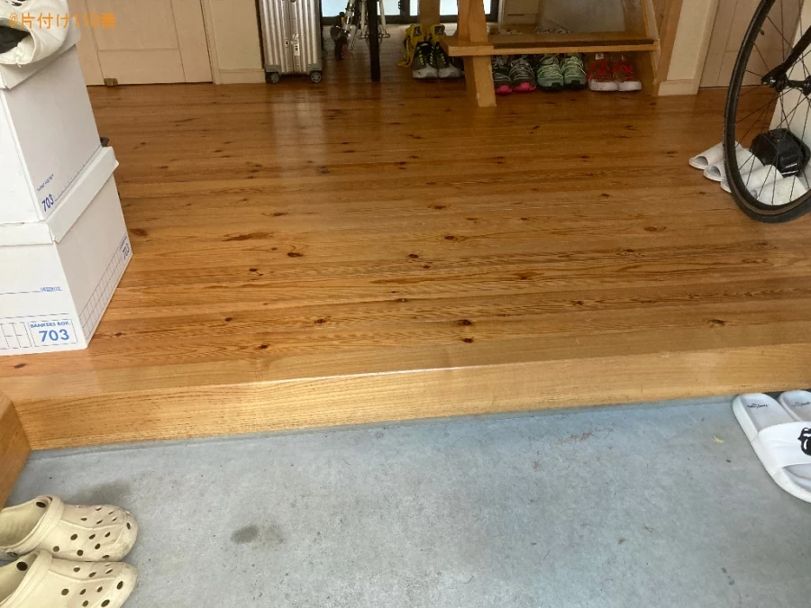 【一関市】マットレス付きセミダブルベッド等の回収・処分ご依頼